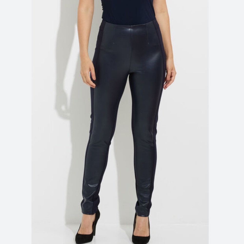 Joseph Ribkoff Faux Leather Leggings